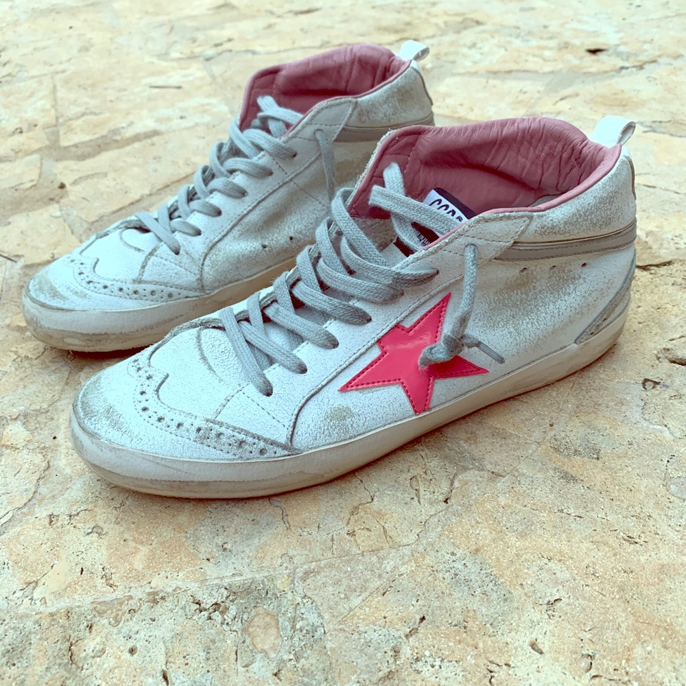 Golden Goose Mid Star Sneakers
